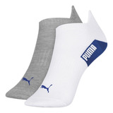 Kit 2x Pares Meia Sapatilha Masculina Puma Ref 4560