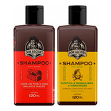 Kit 2x Shampoo Para Barba Negra