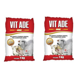 Kit 2x Vit Ade Suplemento Vitamínico 1kg Calbos Original