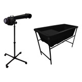 Kit 2x1 Prof. Pet Shop Secador Banho E Tosa + Banheira 1,40m