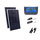 Kit 2xpainel Placa Energia Solar 100w