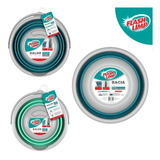 Kit 3 - Balde Retratil 5l + 10l + 1 Bacia 8l - Flash Limp