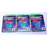 Kit 3 - Caixa Expansion Pak Original - Nintendo 64