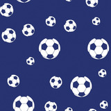 Kit 3 Adesivo De Bolas De Futebol Com Fundo Azul 3m