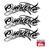 Kit 3 Adesivos Osascorte Grau Cg 125 150 160 