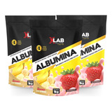 Kit 3 Albumina Premium 1kg Xlab
