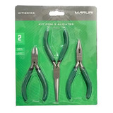 Kit 3 Alicate Pesca Maruri Bico Longo Corte Multi Funcao