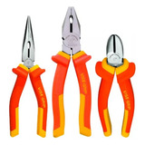 Kit 3 Alicates Irwin Universal Bico Corte Vise Grip 1000v