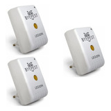 Kit 3 Aparelhos Sonoro Para Espantar Ratos Morcegos Elimina
