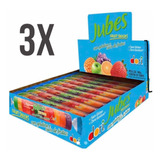 Kit 3 Bala Gelatina Dori Jubes Fruit Snack Tropical 20x48g