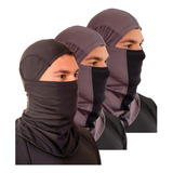 Kit 3 Balaclava Pesca Touca Ninja