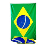 Kit 3 Bandeiras Do Brasil Tecido