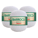 Kit 3 Barbante Barroco Maxcolor N4