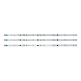 Kit 3 Barra De Led Compatível Com L39s4900fs L39s4900 8 Leds Chip Sce