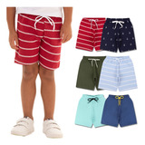 Kit 3 Bermuda Infantil Menino Shorts