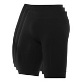 Kit 3 Bermuda Térmica Short Cueca Anti Assadura Tecido Novo