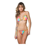 Kit 3 Biquini Panicat Levanta Bumbum Cortininha Ripple Bojo