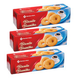 Kit 3 Biscoitos Alemão De Baunilha Member's Mark Pacote 400g