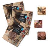 Kit 3 Biscoitos Arroz Integral Cobertura Chocolate Naturatta