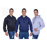 Kit 3 Blusa De Frio Moletom