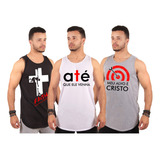 Kit 3 Blusa Masculina Camisetas Regata