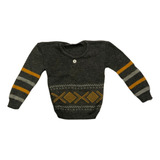 Kit 3 Blusa Sueter Lã Tricô Malha Bebe Infantil 1