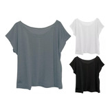 Kit 3 Blusas Blusinhas T-shirt Camisetas