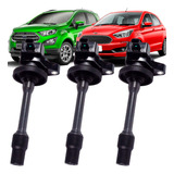 Kit 3 Bobinas De Ignição Ford Ecosport 1.5 18 2019 2020 2021
