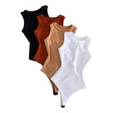 Kit 3 Body Feminino Regata Blusa Revenda Barato Lançamento