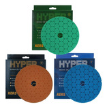 Kit 3 Boinas De Espuma Corte Refino E Lustro 5 Hyper Kers