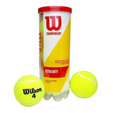Kit 3 Bolas De Tênis Wilson Championship Original