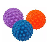 Kit 3 Bolas Exercitadora Para Fisioterapia Bolinha Cravo Mão