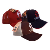 Kit 3 Bonés Cowboy Chapeu Mangalarga Marchador 3 Cavalo