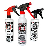 Kit 3 Borrifador Sprayer All Black
