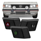 Kit 3 Botao Tecla Parati 1988 A 94 Pisca Alerta Farol Milha