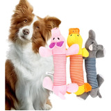 Kit 3 Brinquedos De Pelúcia Para Cães Cachorro Gato Filhotes