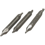 Kit 3 Brocas De Centro 5x2 60º Graus Hss Izar