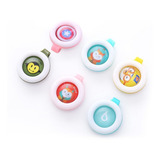 Kit 3 Broches Repelente Mosquito Inseto Infantil