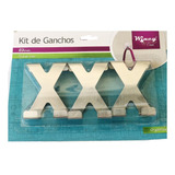 Kit 3 Cabides De Porta Gancho Multiuso Pendurar Bolsas