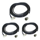 Kit 3 Cabo Coaxial Rg58 Px