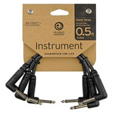 Kit 3 Cabos Pedal Planet Waves Pw-cgtp-305 15,24cm Ofertão