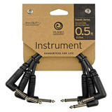 Kit 3 Cabos Pedal Planet Waves Pw-cgtp-305 15,24cm