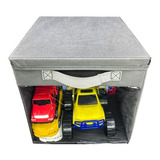 Kit 3 Caixa Organizadora Visor Multiuso Premium Cinza