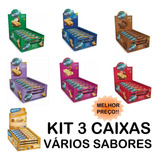 Kit 3 Caixas Barra Cereal Nutry 48un Escolha Sabor- Atacado