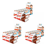 Kit 3 Caixas Chocolate Kinder Ao Leite C/24un Cada - Oferta