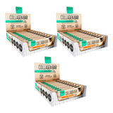 Kit 3 Caixas Collagen Bar Banoffee Barra De Proteína 30 Unid