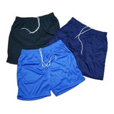 Kit 3 Calo Shorts Masc Plus Size Praia M Ao G5 Futebol