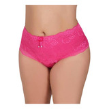 Kit 3 Calcinhas Plus Size Amanda,renda,luxo