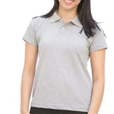 Kit 3 Camisas Polo Feminina Atacado Piquet