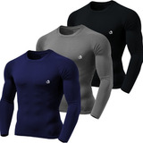 Kit 3 Camisetas Térmica Masculina Proteção